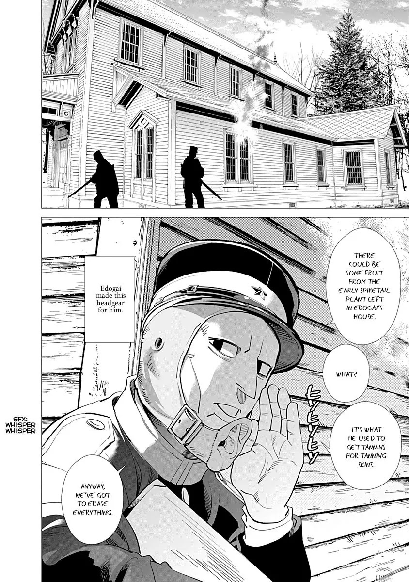 Golden Kamui Chapter 81 page 22 - Chapter 81: Destroying Evidence