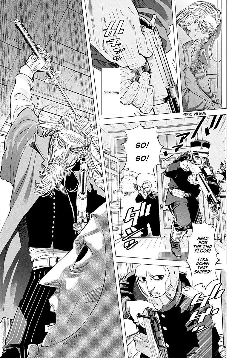 Golden Kamui Chapter 82 page 7 - Chapter 82: Nikaidou