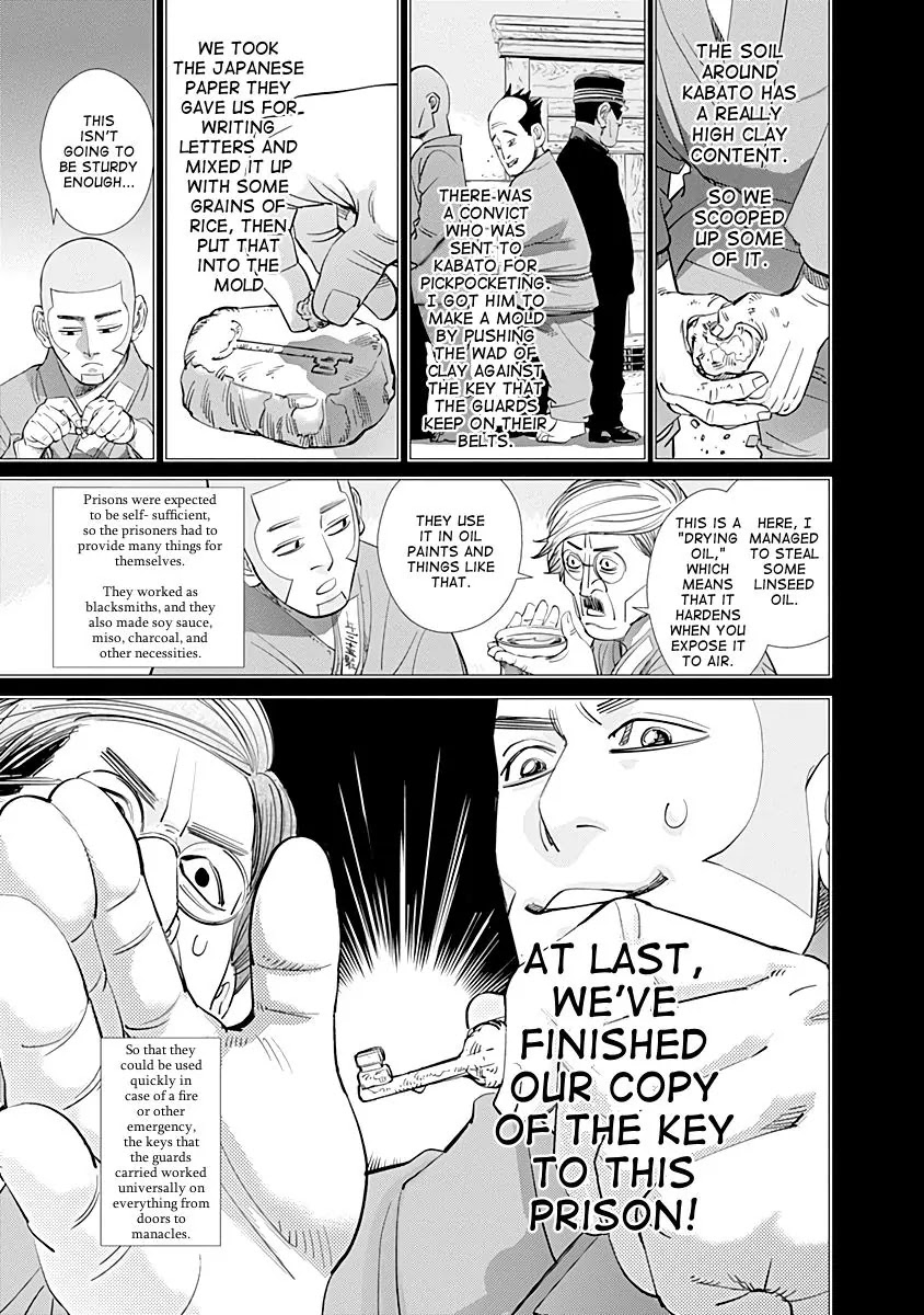 Golden Kamui Chapter 84 page 11 - Chapter 84: In Prison
