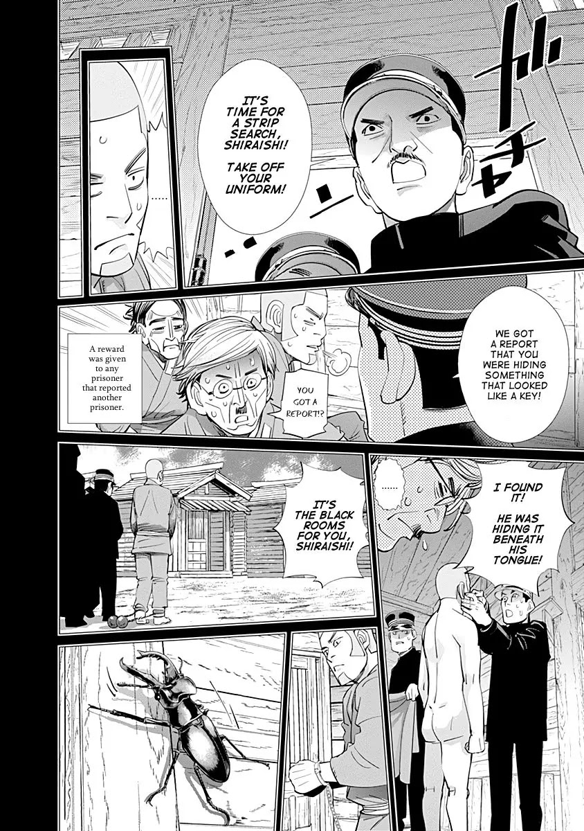 Golden Kamui Chapter 84 page 12 - Chapter 84: In Prison