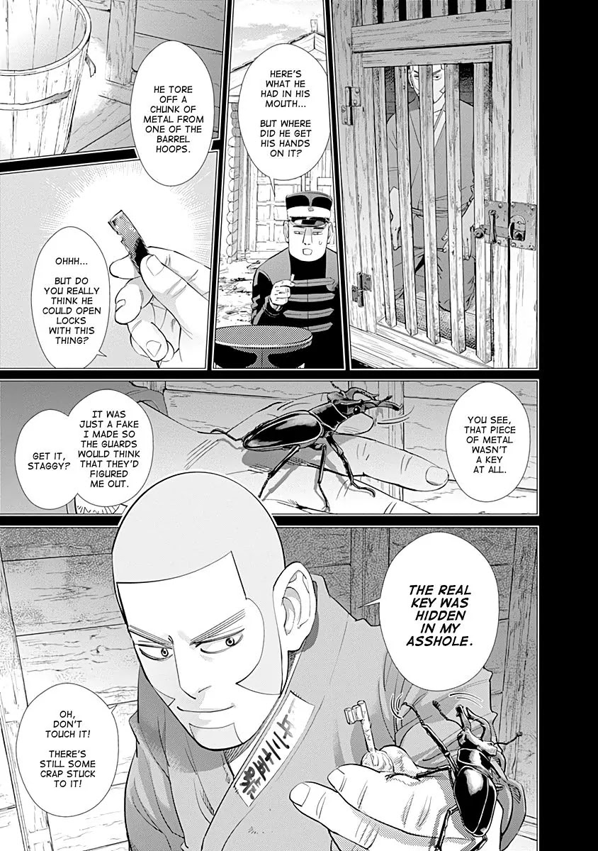 Golden Kamui Chapter 84 page 13 - Chapter 84: In Prison