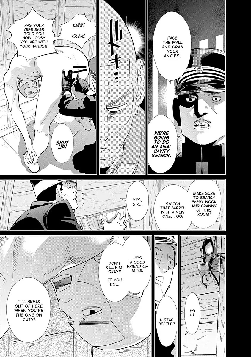 Golden Kamui Chapter 84 page 15 - Chapter 84: In Prison