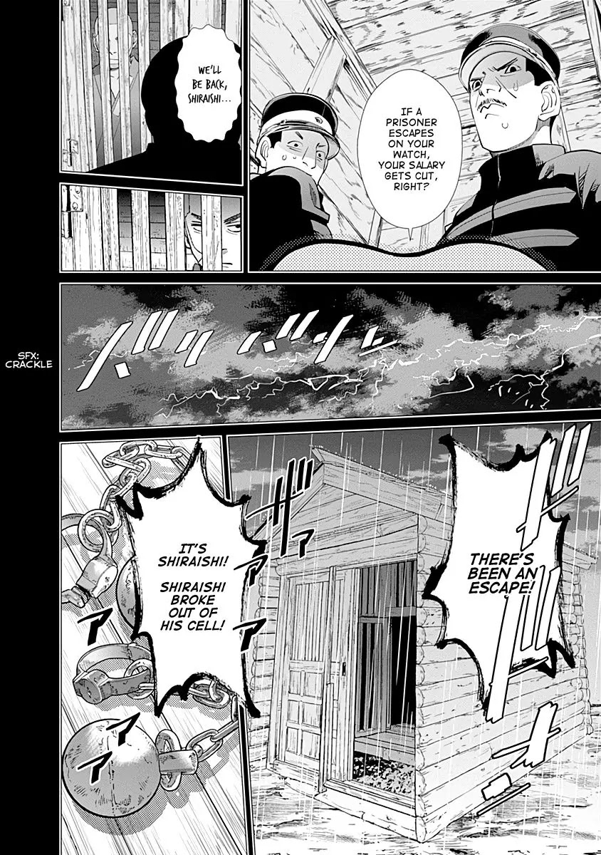Golden Kamui Chapter 84 page 16 - Chapter 84: In Prison