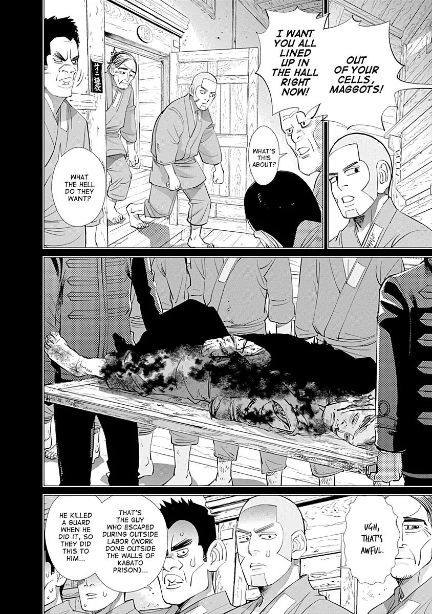 Golden Kamui Chapter 84 page 2 - Chapter 84: In Prison