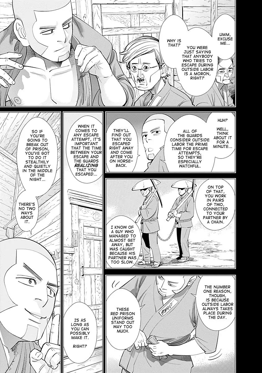 Golden Kamui Chapter 84 page 5 - Chapter 84: In Prison