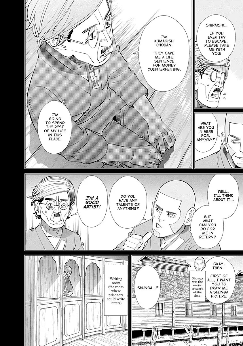 Golden Kamui Chapter 84 page 6 - Chapter 84: In Prison
