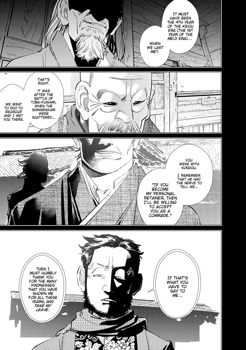 Golden Kamui Chapter 86 page 7 - Chapter 86: Let's Talk About the Old Days