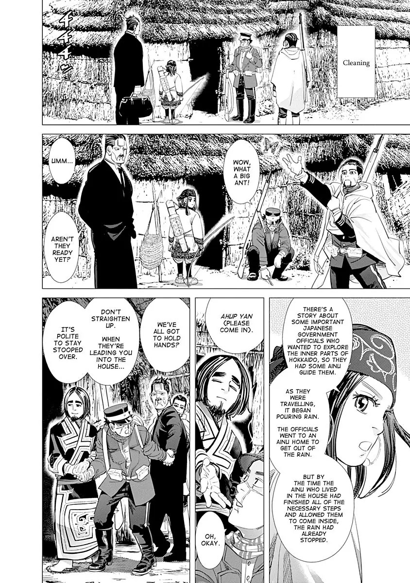 Golden Kamui Chapter 87 page 10 - Chapter 87: Manners