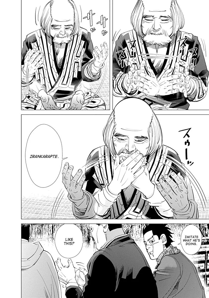 Golden Kamui Chapter 87 page 12 - Chapter 87: Manners