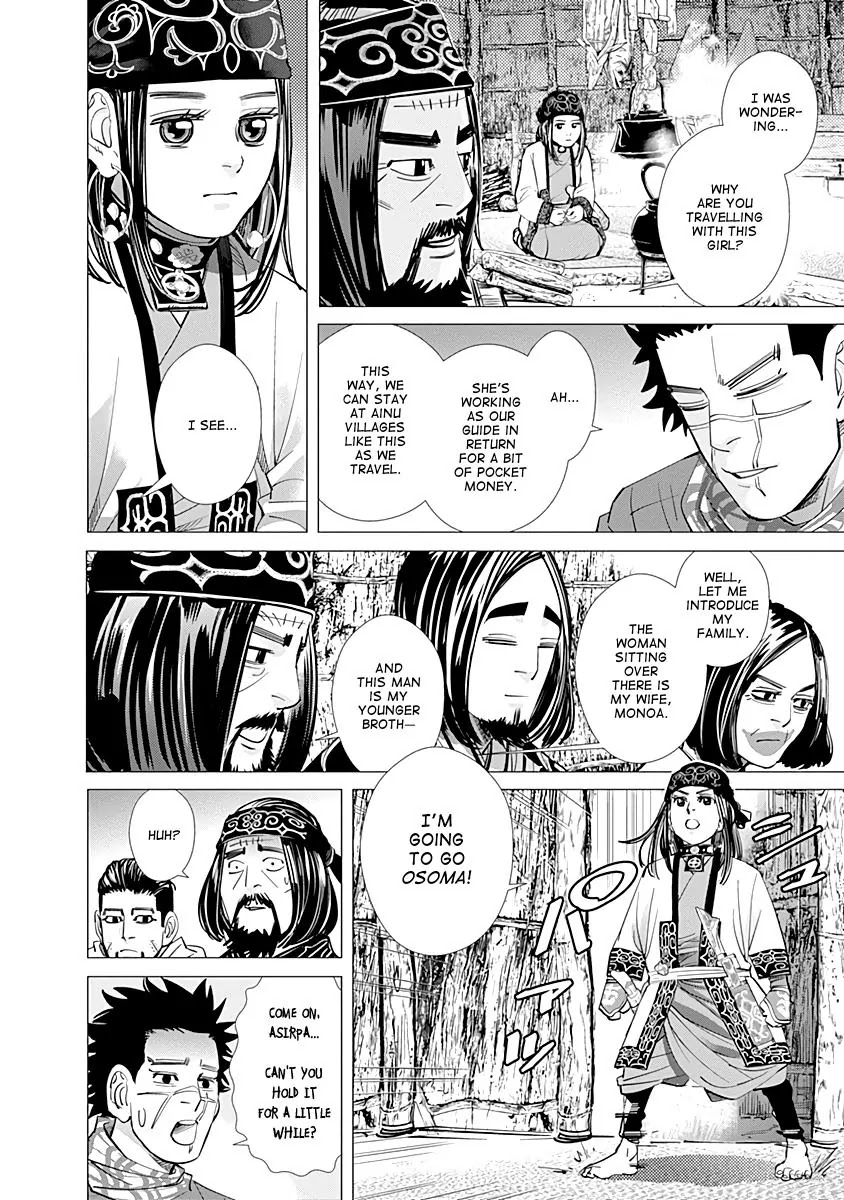 Golden Kamui Chapter 87 page 14 - Chapter 87: Manners