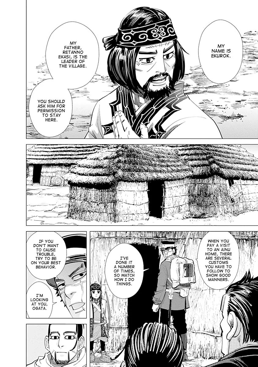 Golden Kamui Chapter 87 page 8 - Chapter 87: Manners