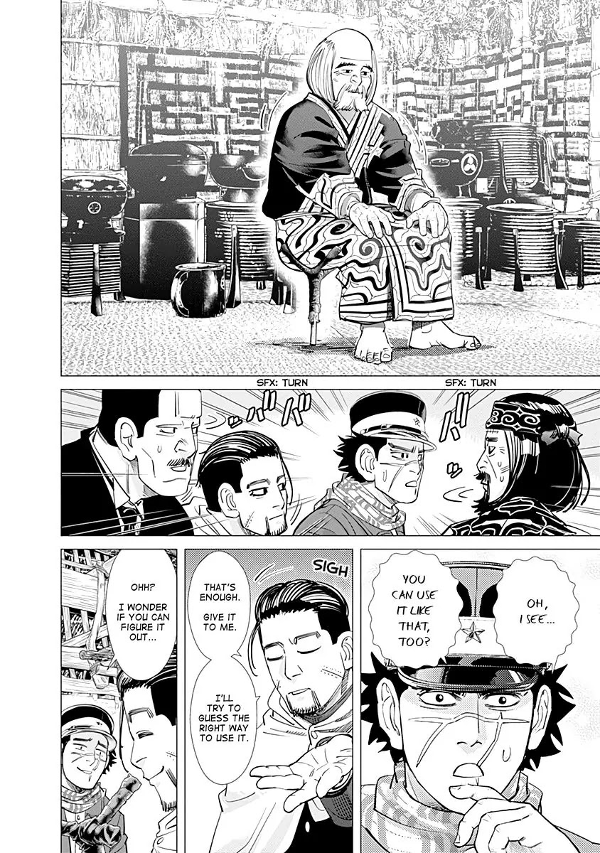 Golden Kamui Chapter 88 page 12 - Chapter 88: The Long-Eared Monster is Coming!