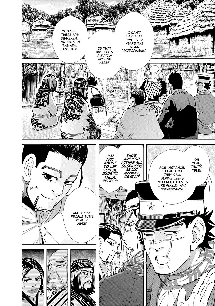 Golden Kamui Chapter 88 page 2 - Chapter 88: The Long-Eared Monster is Coming!
