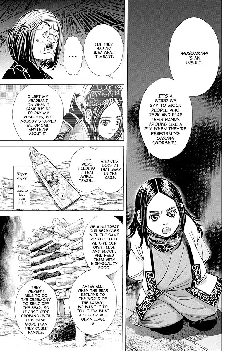 Golden Kamui Chapter 88 page 3 - Chapter 88: The Long-Eared Monster is Coming!