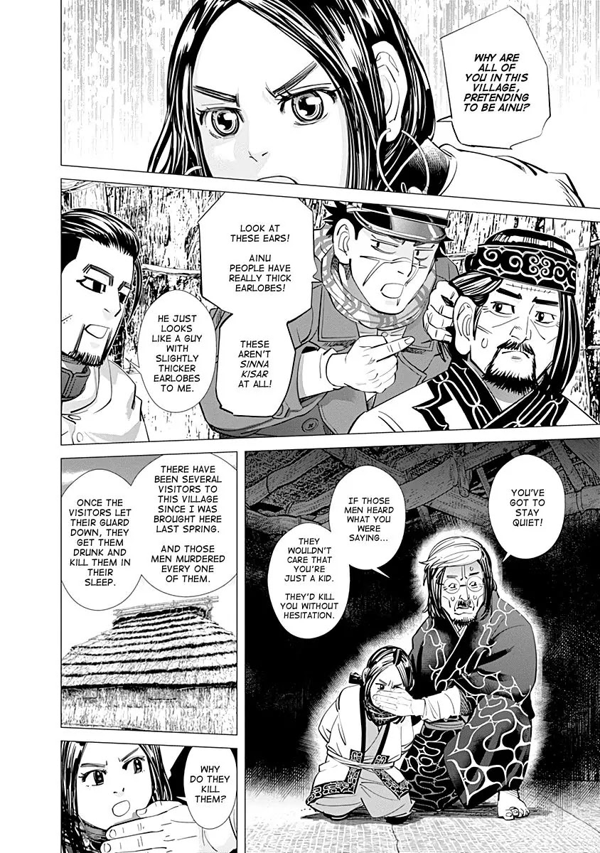 Golden Kamui Chapter 88 page 4 - Chapter 88: The Long-Eared Monster is Coming!