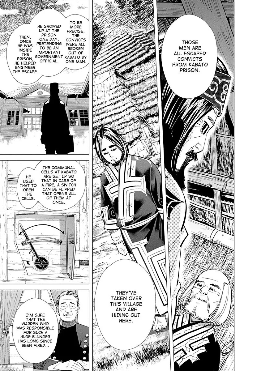 Golden Kamui Chapter 88 page 5 - Chapter 88: The Long-Eared Monster is Coming!
