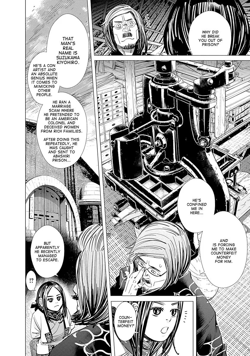 Golden Kamui Chapter 88 page 6 - Chapter 88: The Long-Eared Monster is Coming!