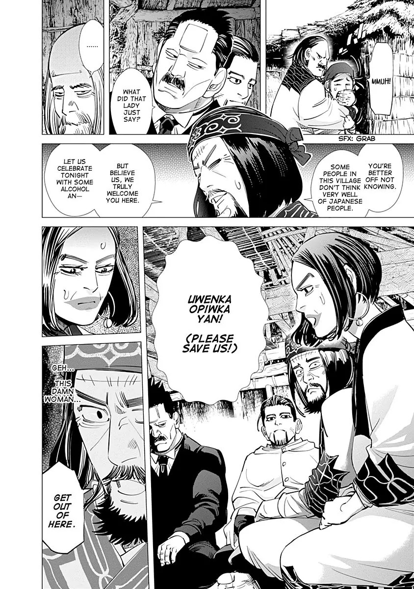 Golden Kamui Chapter 88 page 8 - Chapter 88: The Long-Eared Monster is Coming!