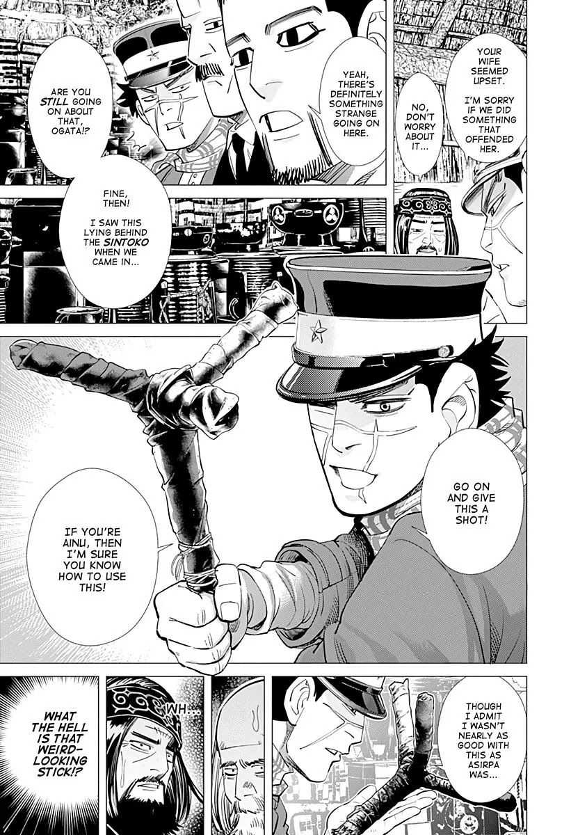 Golden Kamui Chapter 88 page 9 - Chapter 88: The Long-Eared Monster is Coming!