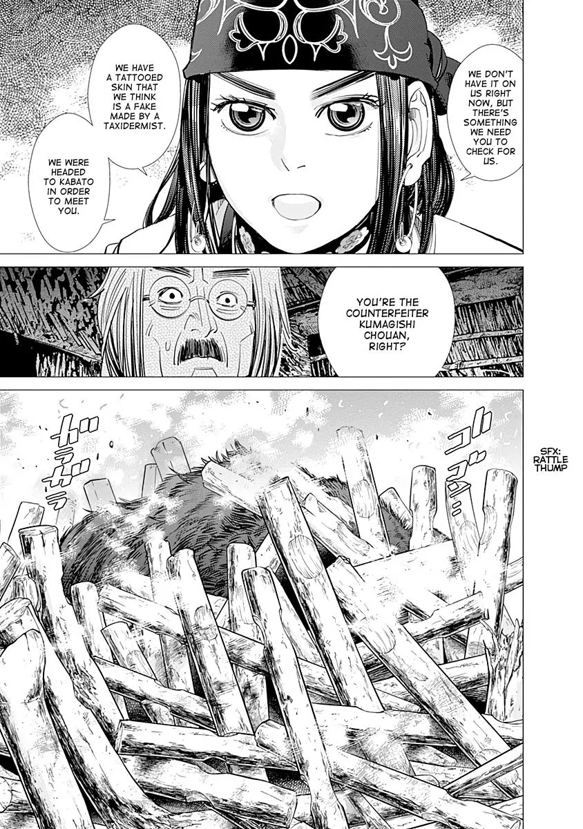 Golden Kamui Chapter 89 page 13 - Chapter 89: The Silent Kotan