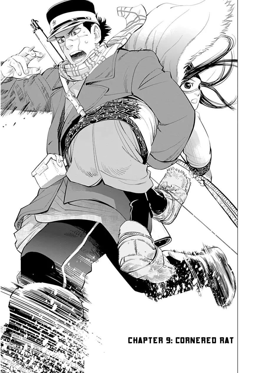 Golden Kamui Chapter 9 page 1 - Chapter 9: Cornered Rat