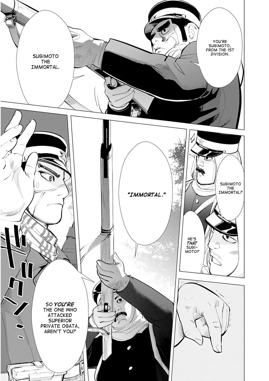 Golden Kamui Chapter 9 page 15 - Chapter 9: Cornered Rat