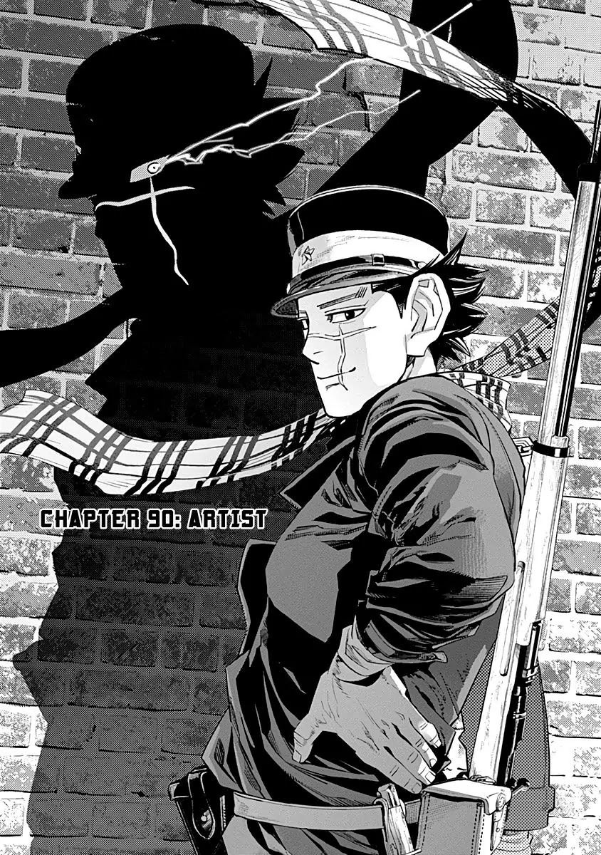 Golden Kamui Chapter 90 page 1 - Chapter 90: Artist
