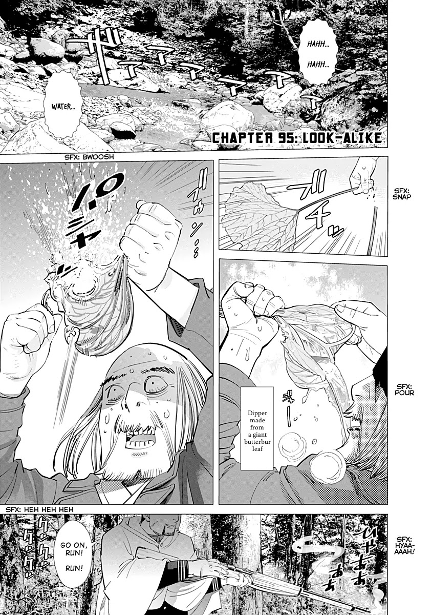 Golden Kamui Chapter 95 page 1 - Chapter 95: Look-alike