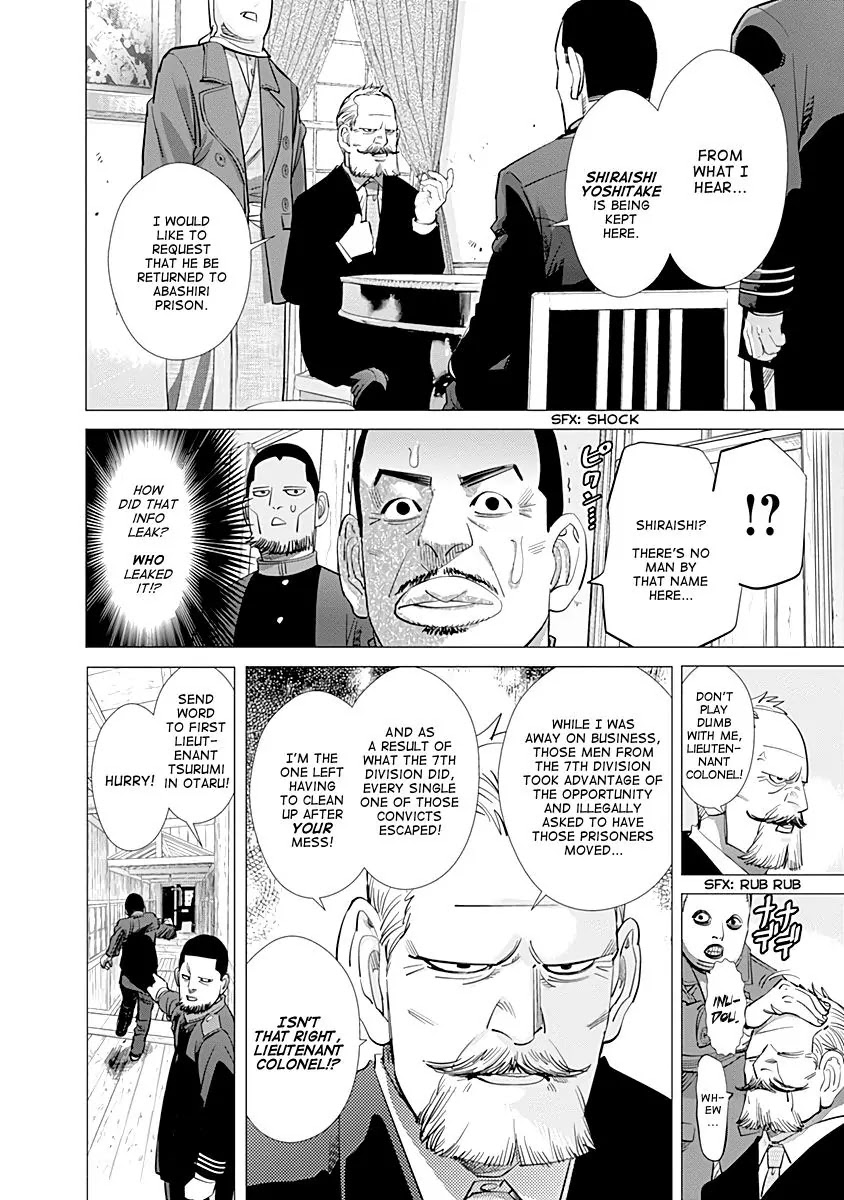Golden Kamui Chapter 97 page 14 - Chapter 97: Operation "Infiltrate the Asahikawa 7th Division"!!