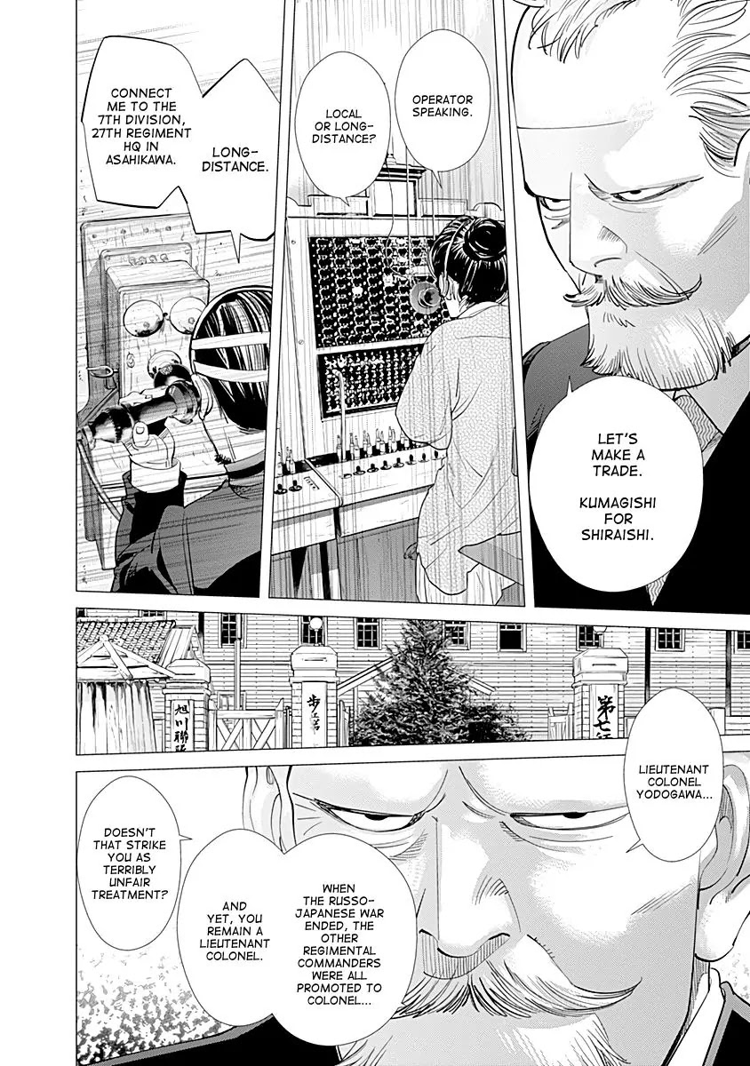 Golden Kamui Chapter 97 page 18 - Chapter 97: Operation "Infiltrate the Asahikawa 7th Division"!!
