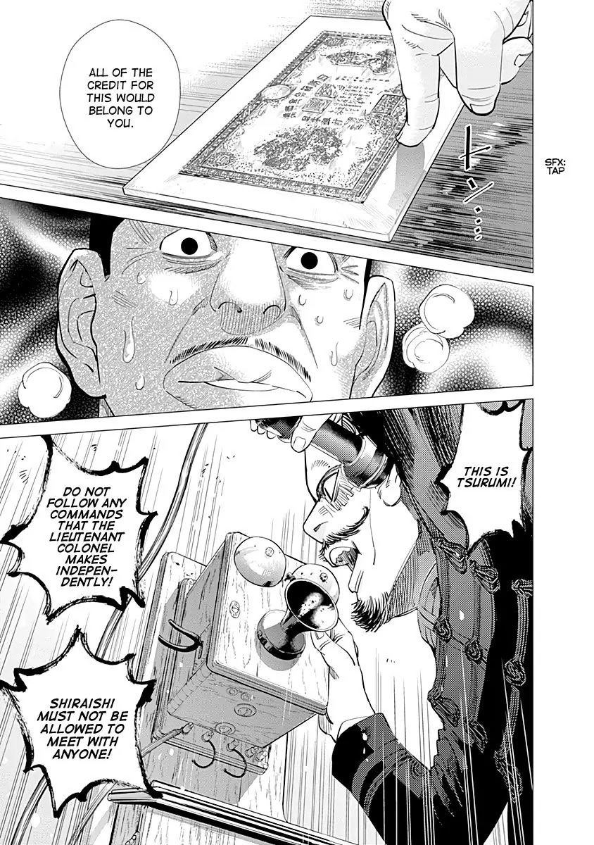 Golden Kamui Chapter 97 page 19 - Chapter 97: Operation "Infiltrate the Asahikawa 7th Division"!!
