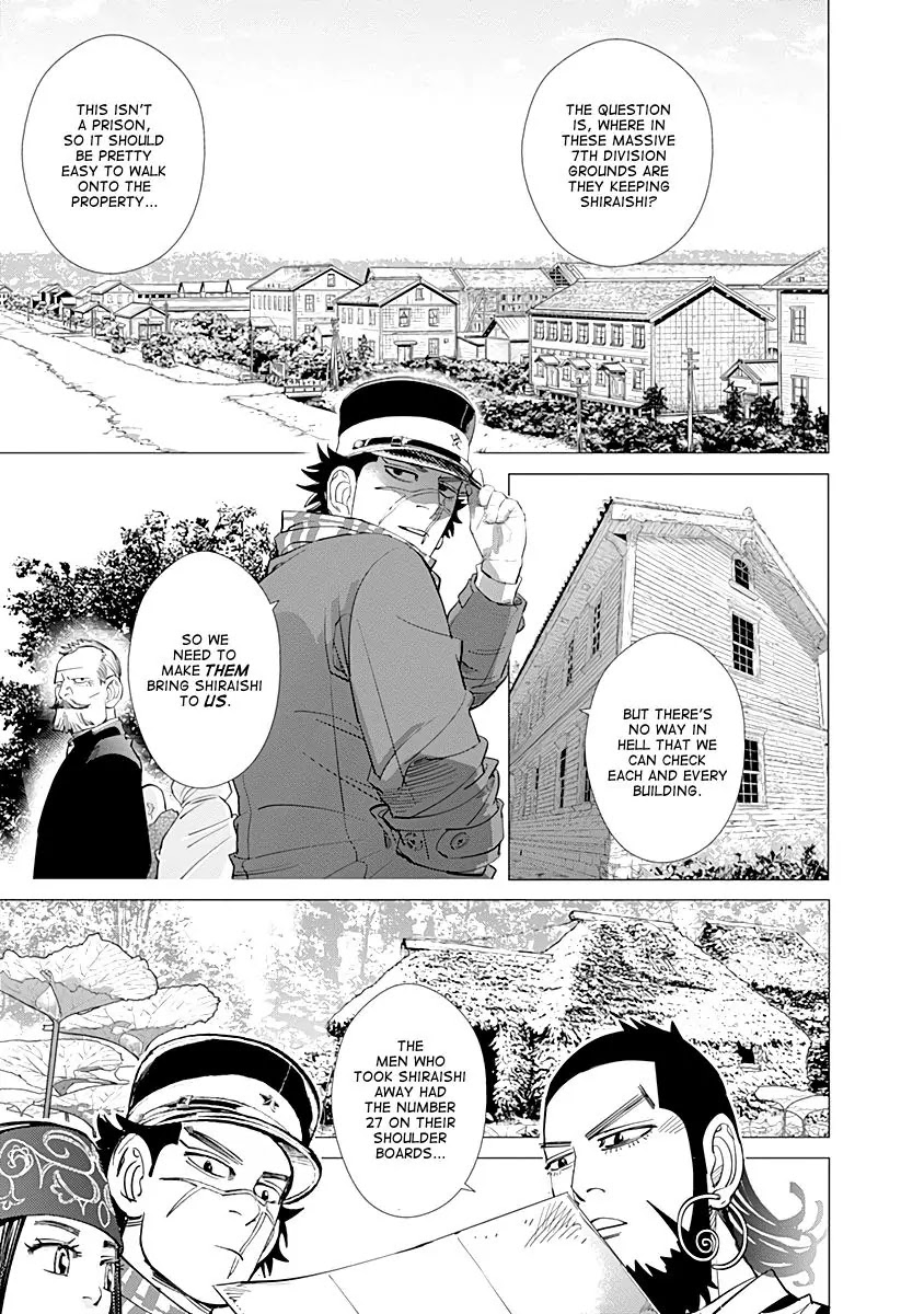 Golden Kamui Chapter 97 page 9 - Chapter 97: Operation "Infiltrate the Asahikawa 7th Division"!!