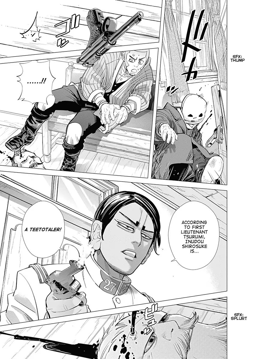 Golden Kamui Chapter 98 page 11 - Chapter 98: Satsuma Hayato