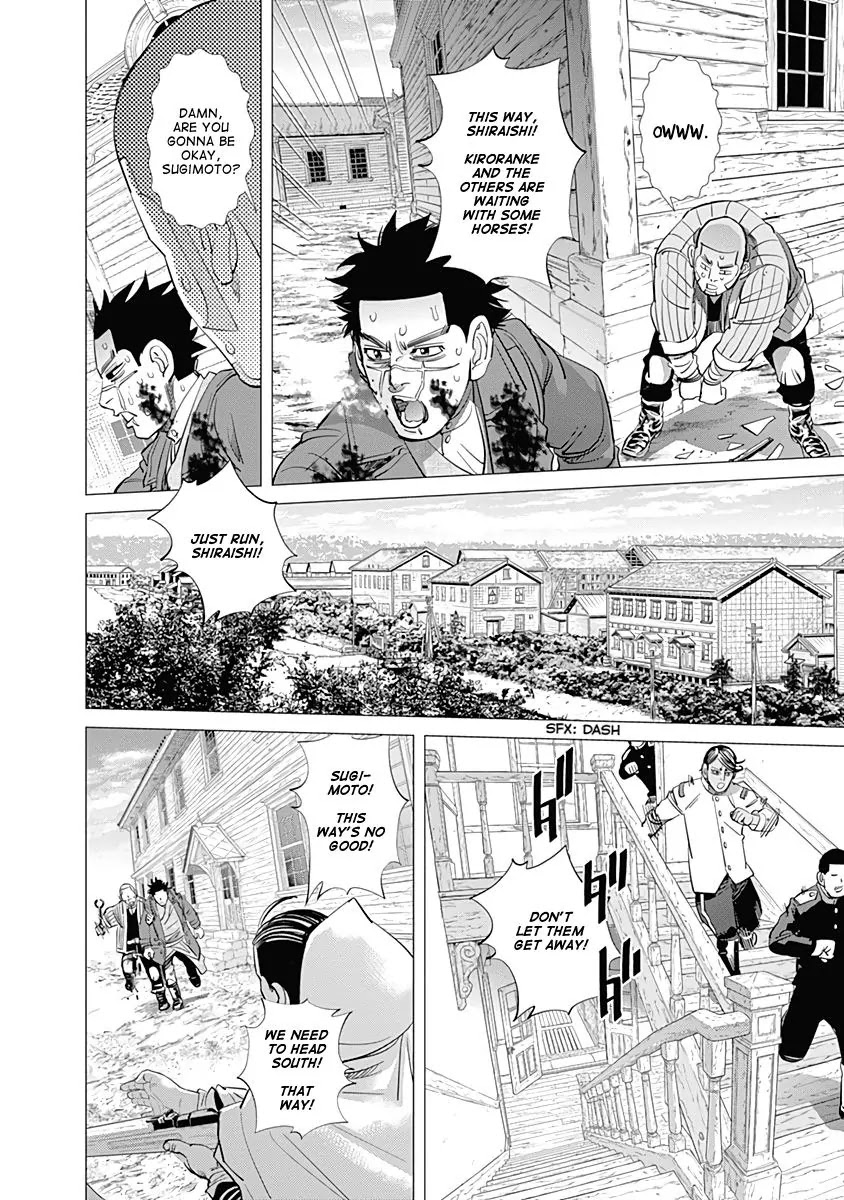 Golden Kamui Chapter 98 page 14 - Chapter 98: Satsuma Hayato