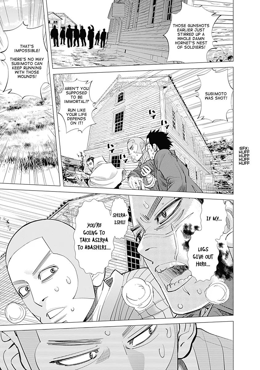 Golden Kamui Chapter 98 page 15 - Chapter 98: Satsuma Hayato