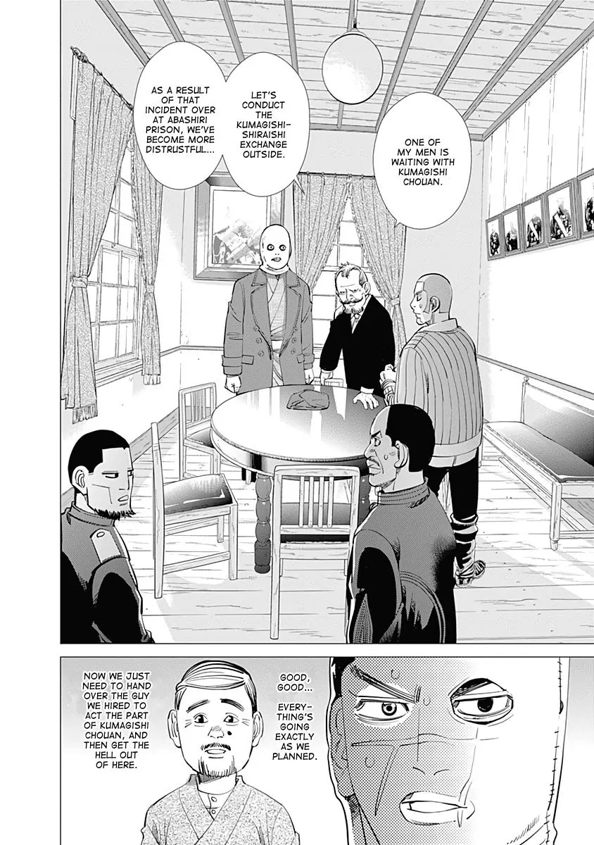 Golden Kamui Chapter 98 page 4 - Chapter 98: Satsuma Hayato