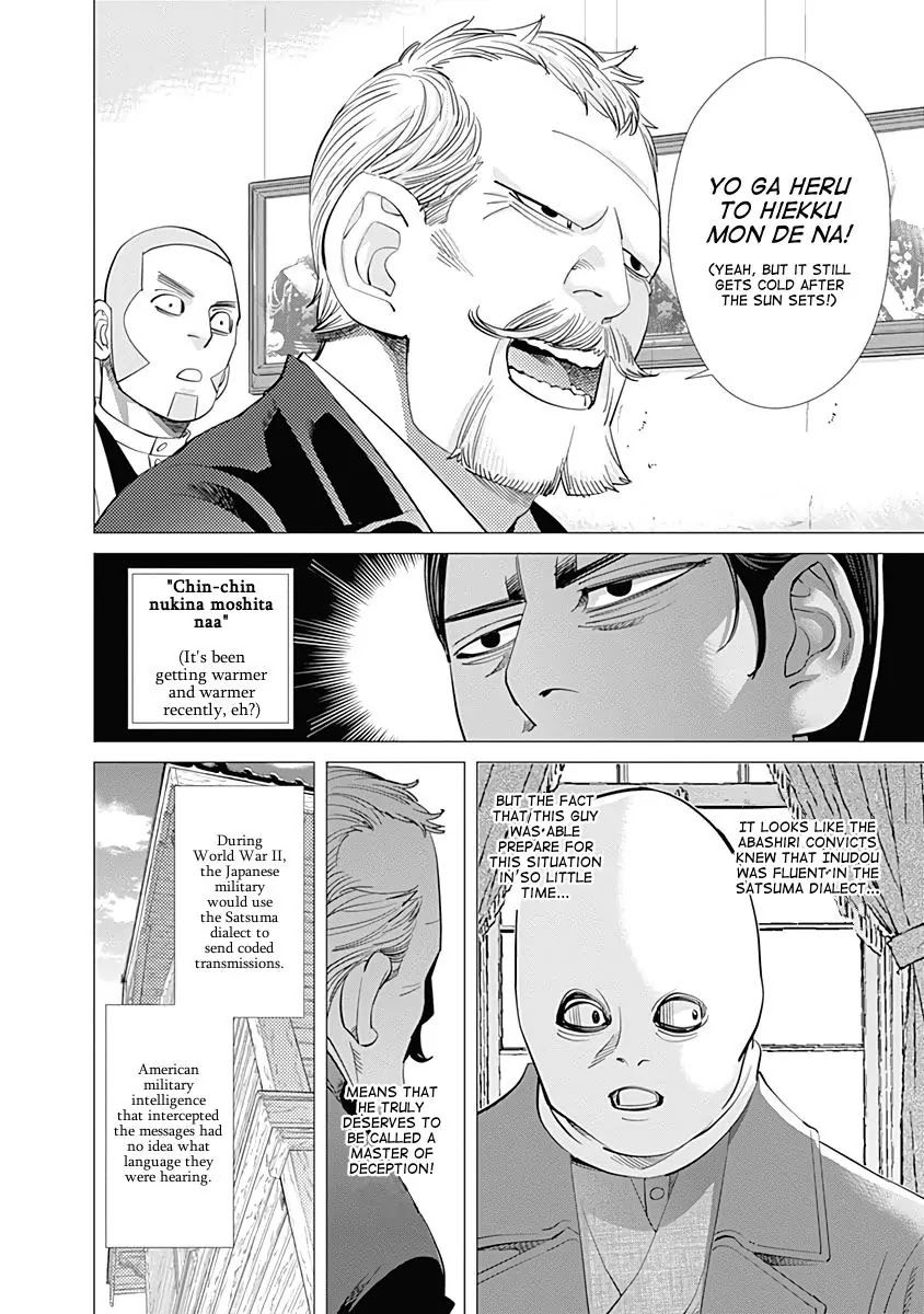 Golden Kamui Chapter 98 page 8 - Chapter 98: Satsuma Hayato