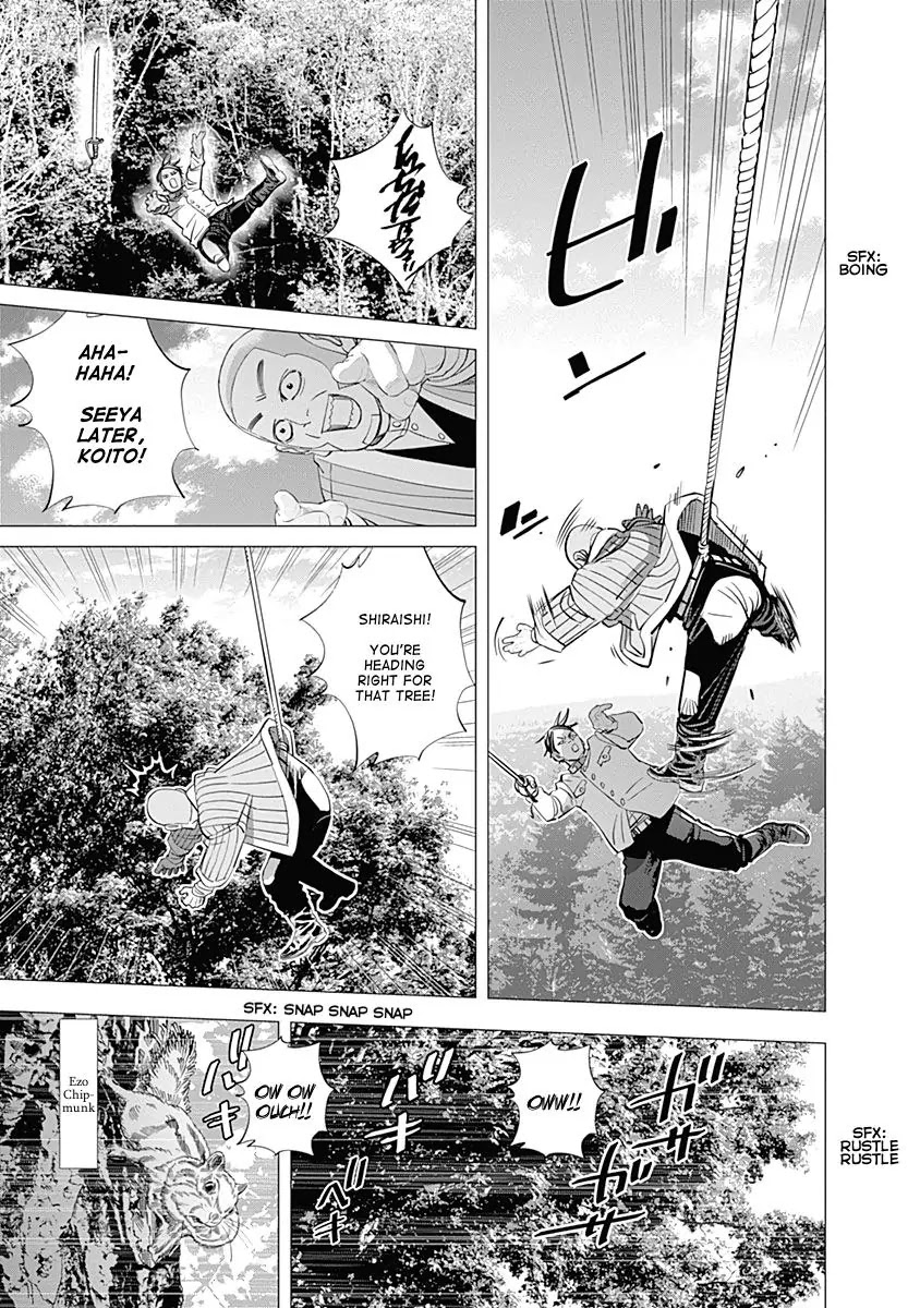 Golden Kamui Chapter 99 page 12 - Chapter 99: Airship