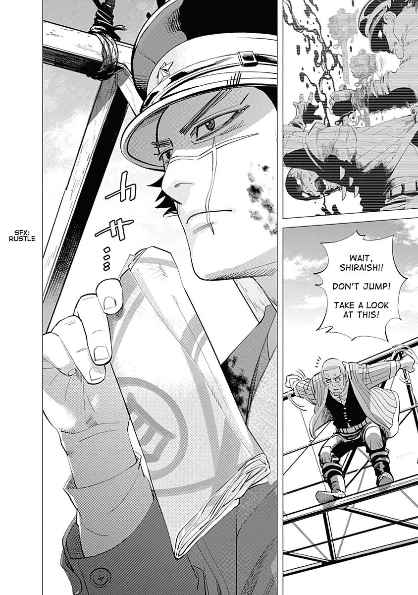 Golden Kamui Chapter 99 page 17 - Chapter 99: Airship