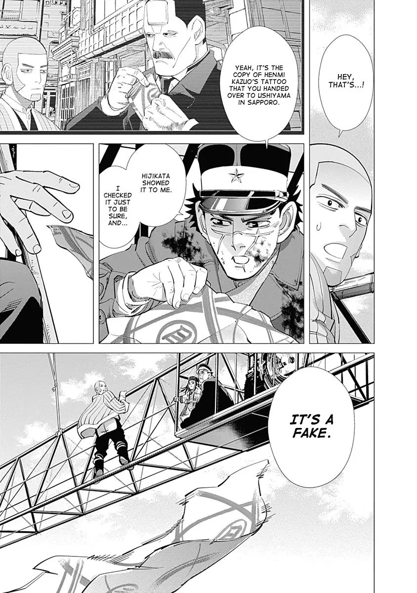 Golden Kamui Chapter 99 page 18 - Chapter 99: Airship