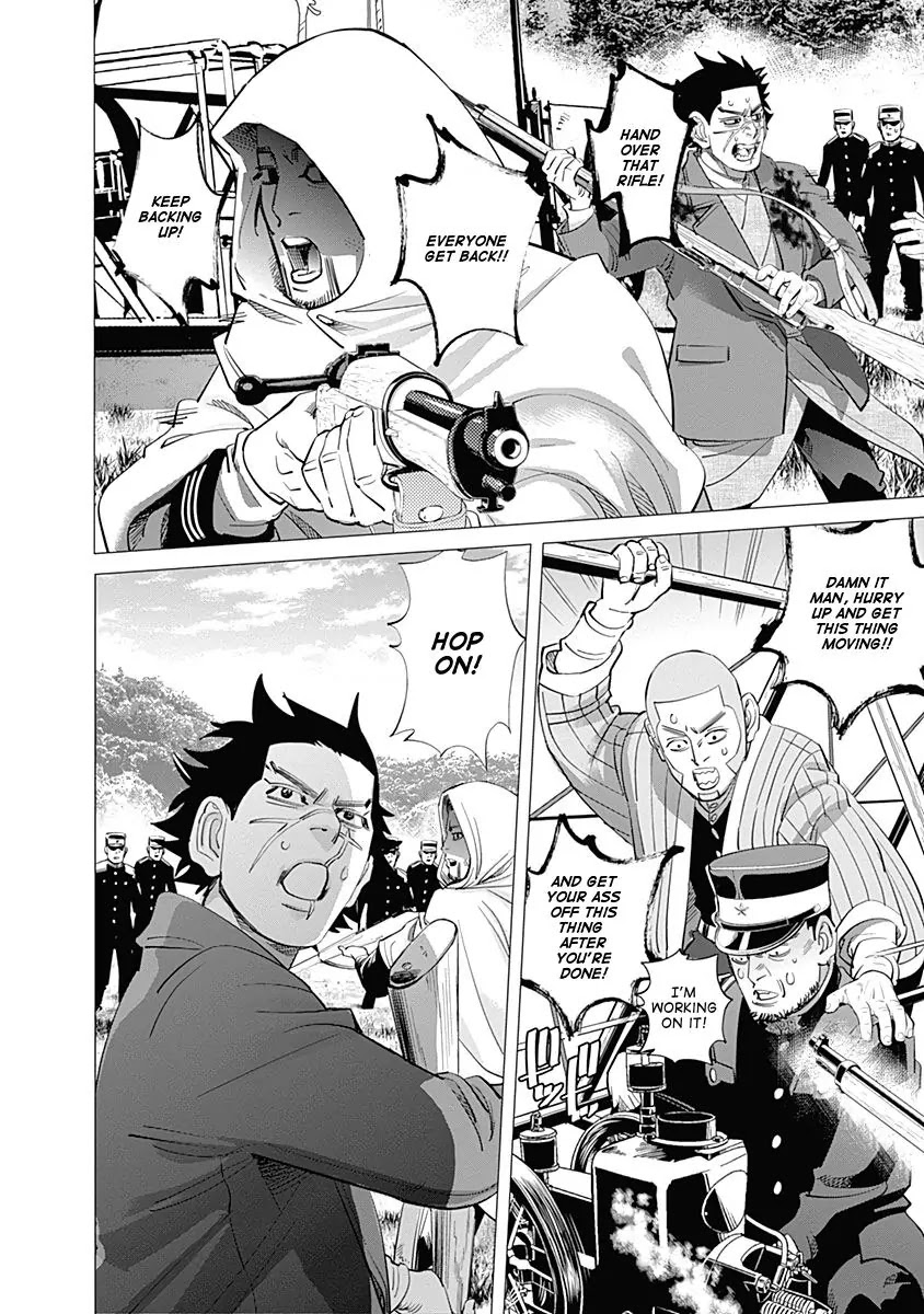 Golden Kamui Chapter 99 page 2 - Chapter 99: Airship