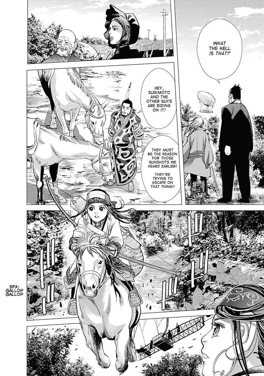 Golden Kamui Chapter 99 page 7 - Chapter 99: Airship