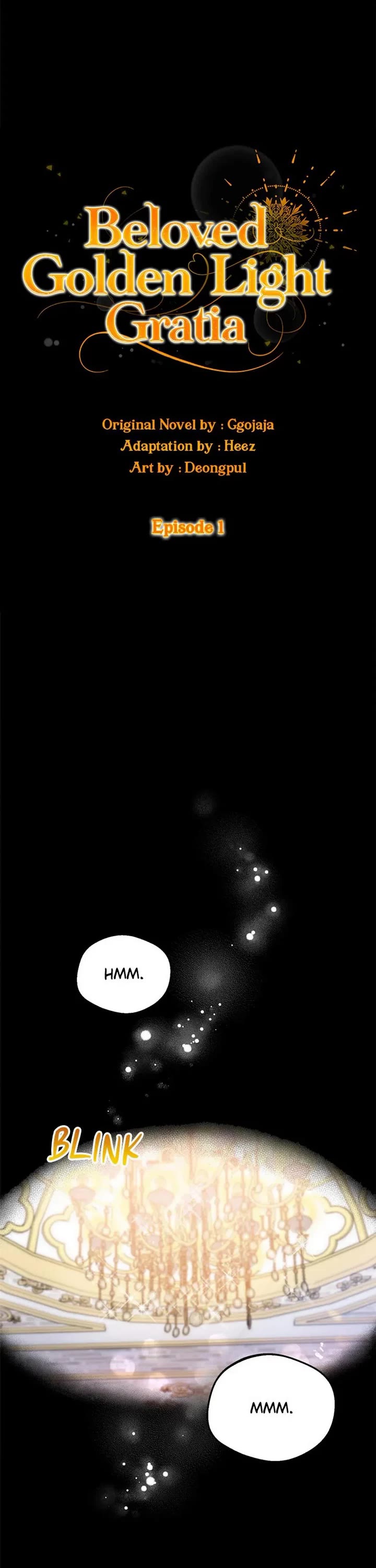 Golden Light Gratia, The Child Loved By God Chapter 1 page 1 - Chapter 1