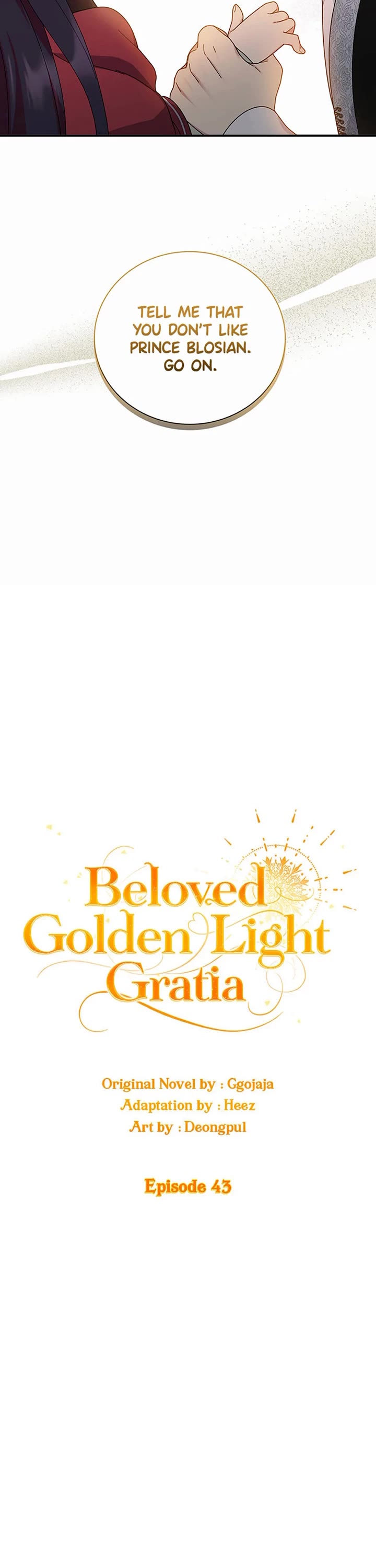 Golden Light Gratia, The Child Loved By God Chapter 43 page 7 - Chapter 43