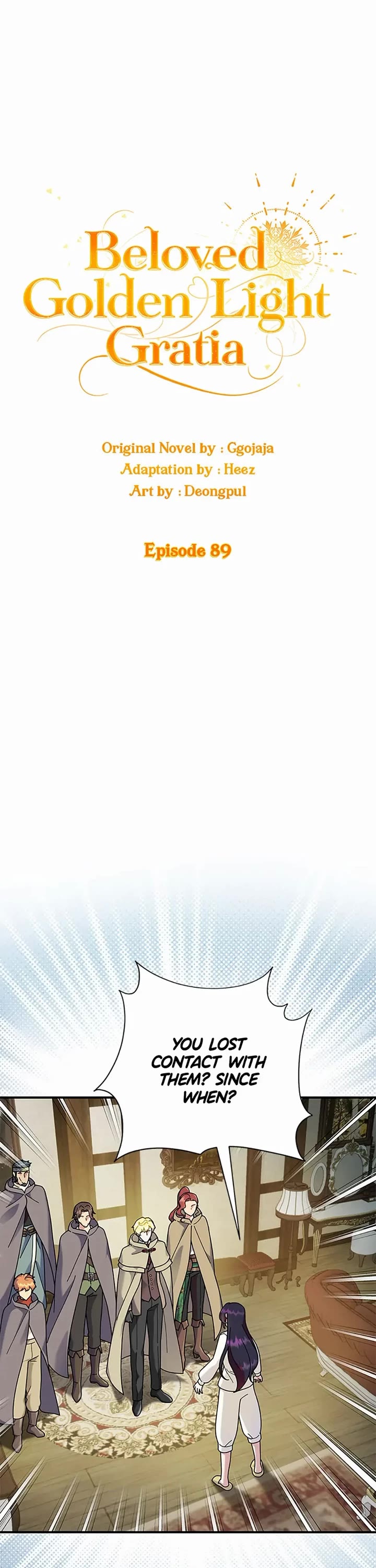Golden Light Gratia, The Child Loved By God Chapter 89 page 1 - Chapter 89