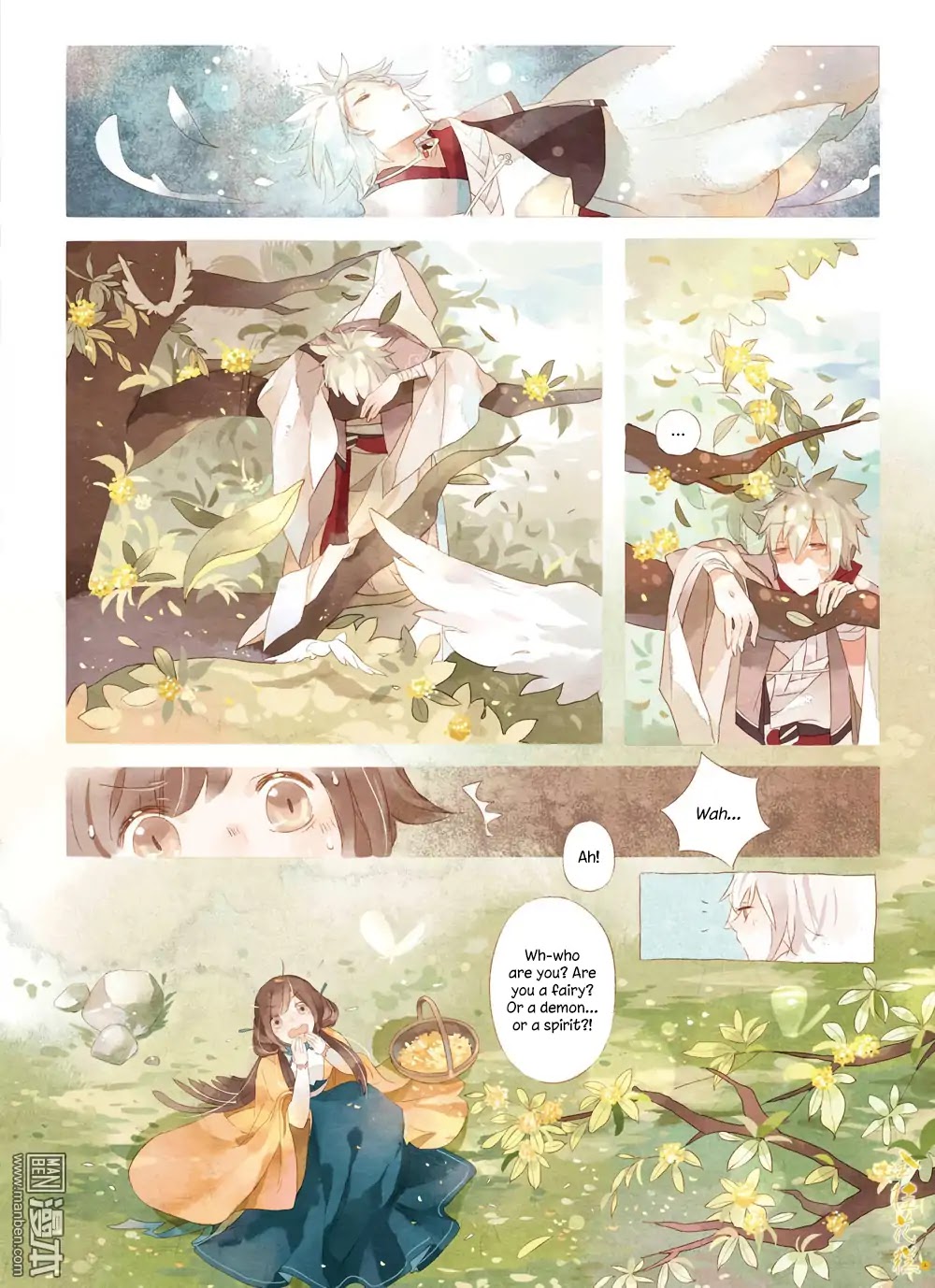 Golden Osmanthus Cake Chapter 1 page 3 - Chapter 1
