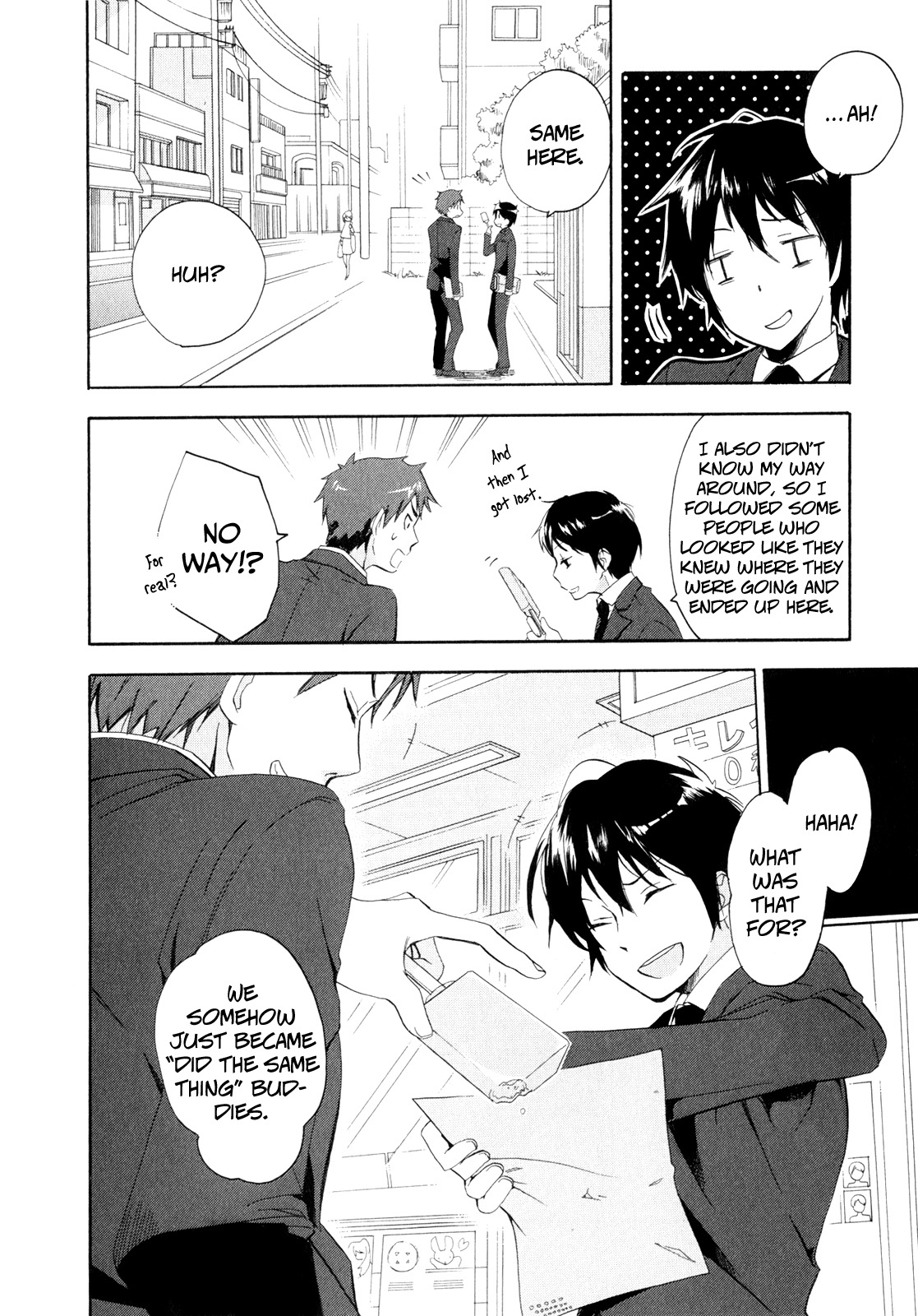 Golden Time (Umechazuke) Chapter 1 page 10 - Chapter 1: In the Hand of Fate, Roses