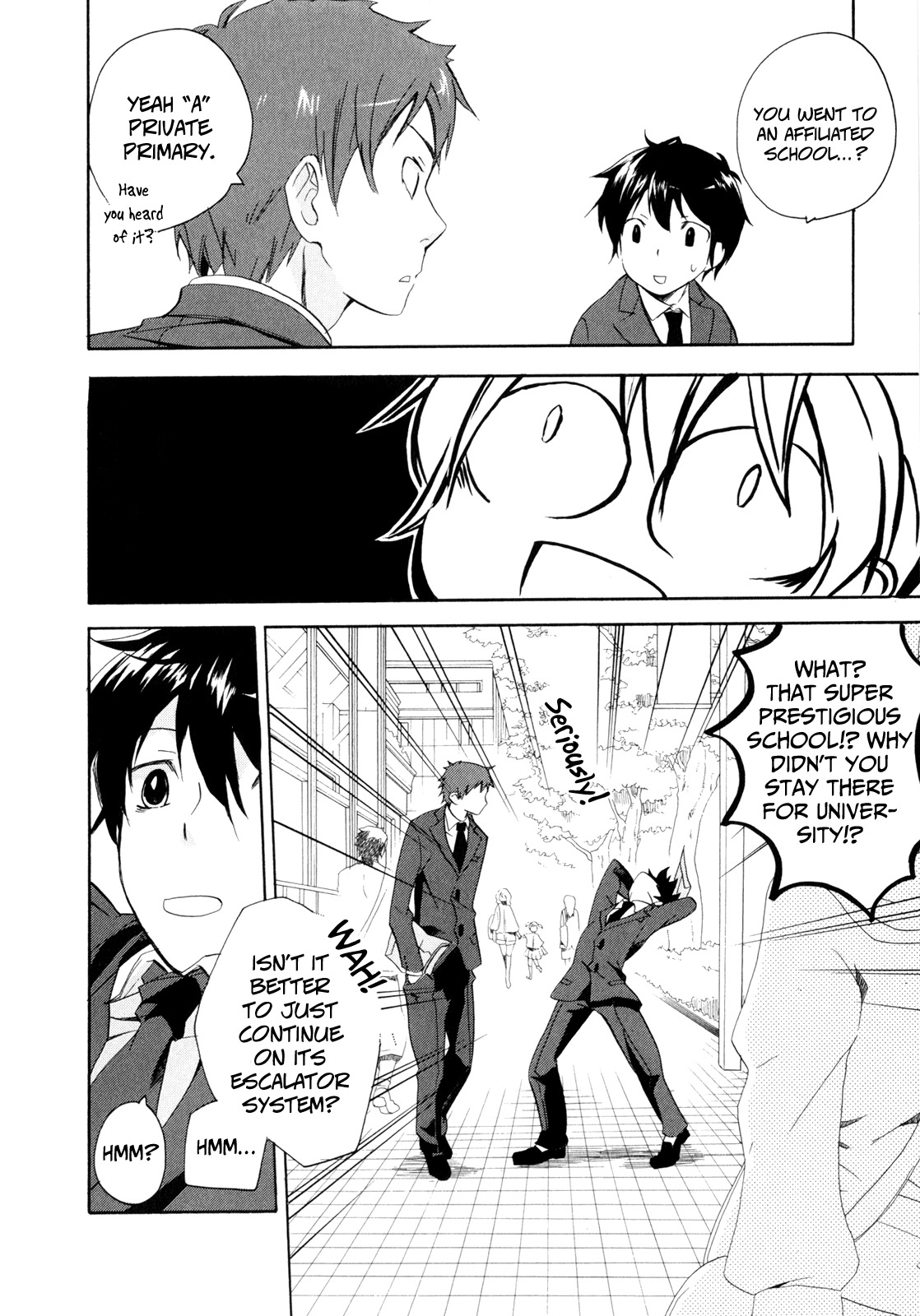 Golden Time (Umechazuke) Chapter 1 page 14 - Chapter 1: In the Hand of Fate, Roses