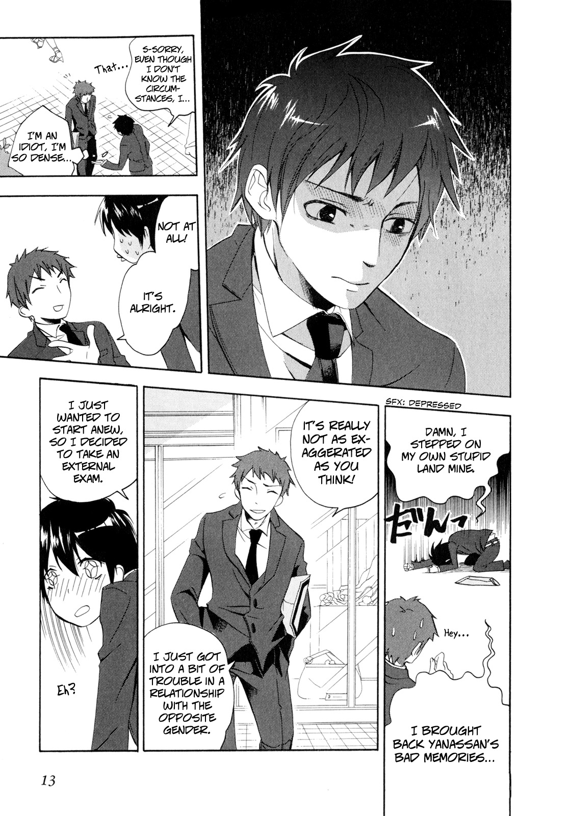 Golden Time (Umechazuke) Chapter 1 page 15 - Chapter 1: In the Hand of Fate, Roses