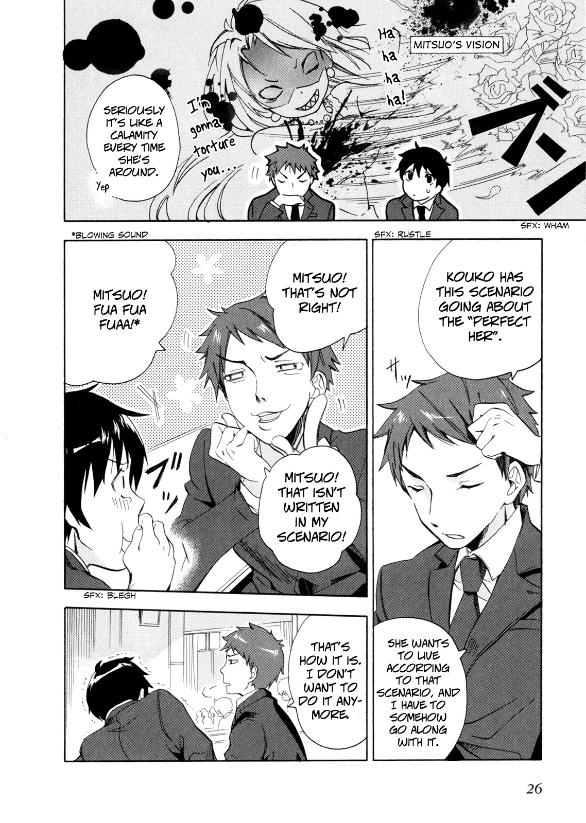 Golden Time (Umechazuke) Chapter 1 page 28 - Chapter 1: In the Hand of Fate, Roses